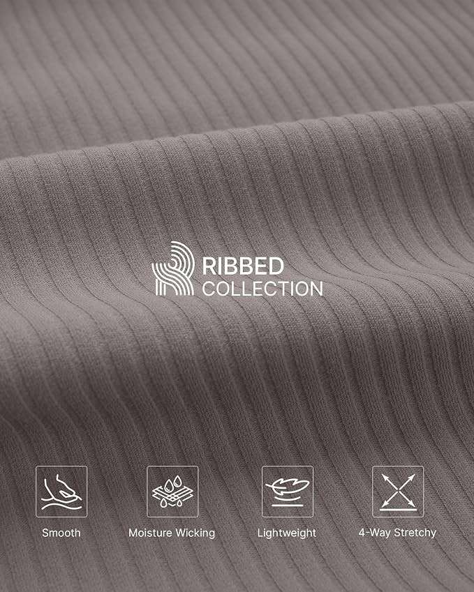 G4Free Ribbed Maternity Flare Yoga Pants - Image 2