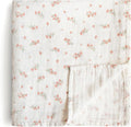 mushie Muslin Baby Swaddle Blanket | 100% Organic Cotton by mushie