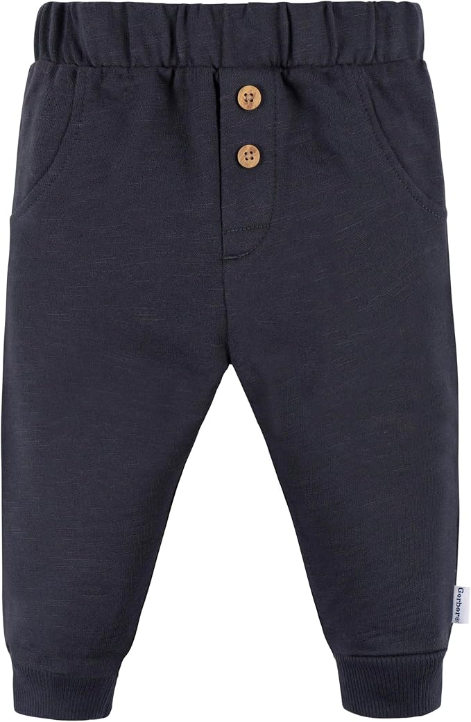 Gerber baby-boys Baby Boys' Jogger Set - Image 2