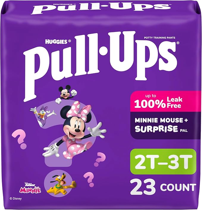 Pull-Ups Girls' Potty Training Pants, Size 2T-3T Training Underwear by Pull-Ups