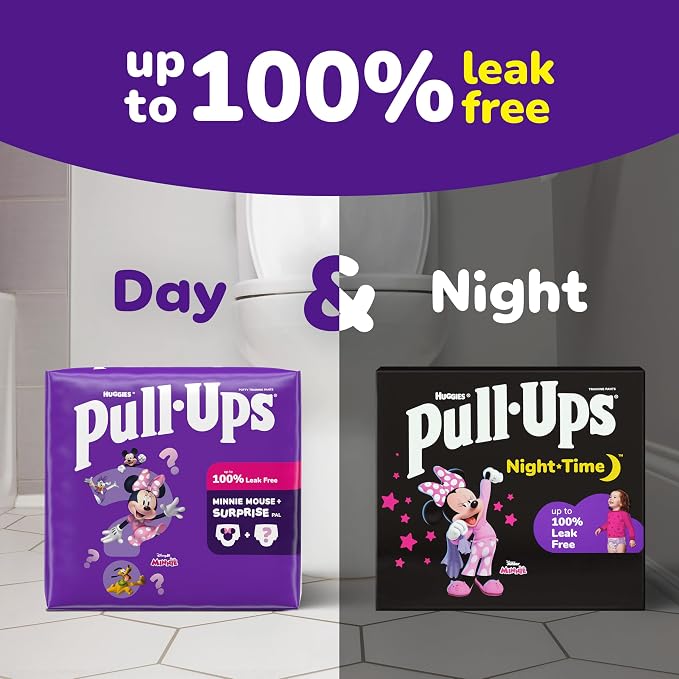 Pull-Ups Girls' Potty Training Pants, Size 5T-6T Training Underwear - Image 5