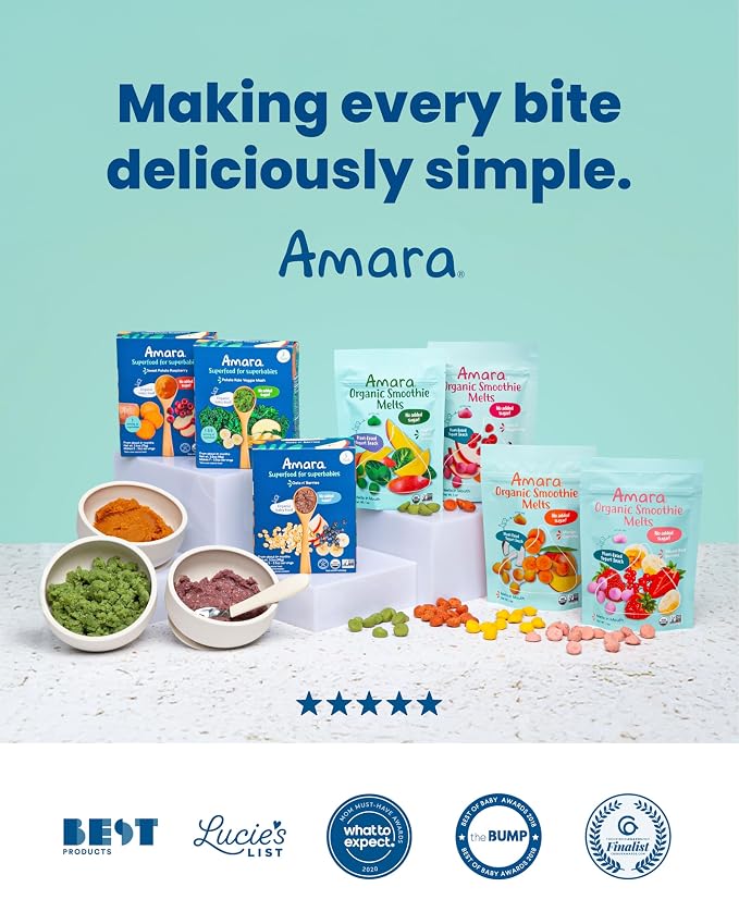 Amara Organic Fruit Bites Apple Kale - Image 7