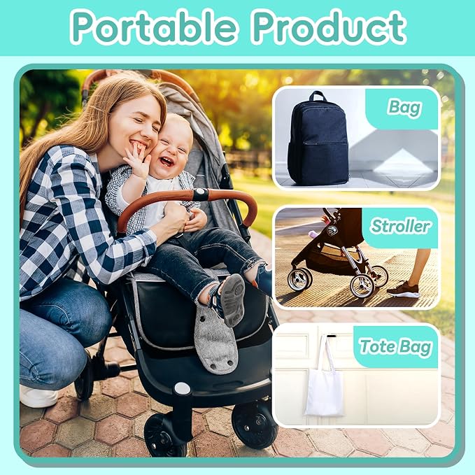 Baby Healthcare and Grooming Kit, 20 in 1 Portable Baby Safety Care Set - Image 7