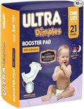 Inspire Ultra Dimples Diaper Booster Pads, One Size Fits All, Unisex-Babies by Inspire