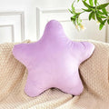Lavender Star Throw Pillow, Cute Star Pillow Room Decor, Soft 14.9" Star Shaped by XVTRU