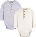 Gerber unisex-baby Baby Boys' and Baby Girls' 2-pack Bodysuits by Gerber