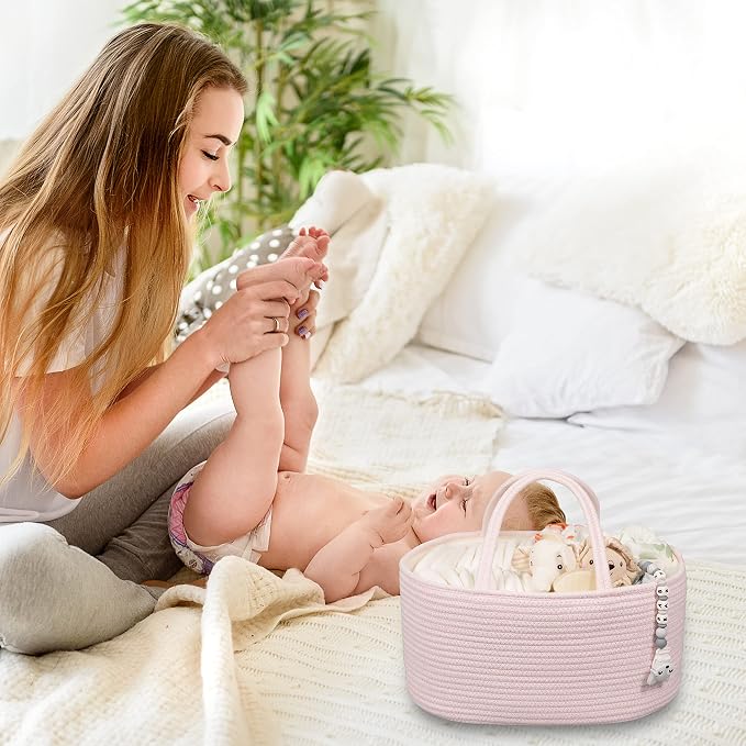 Large Baby Diaper Caddy Organizer - Image 5