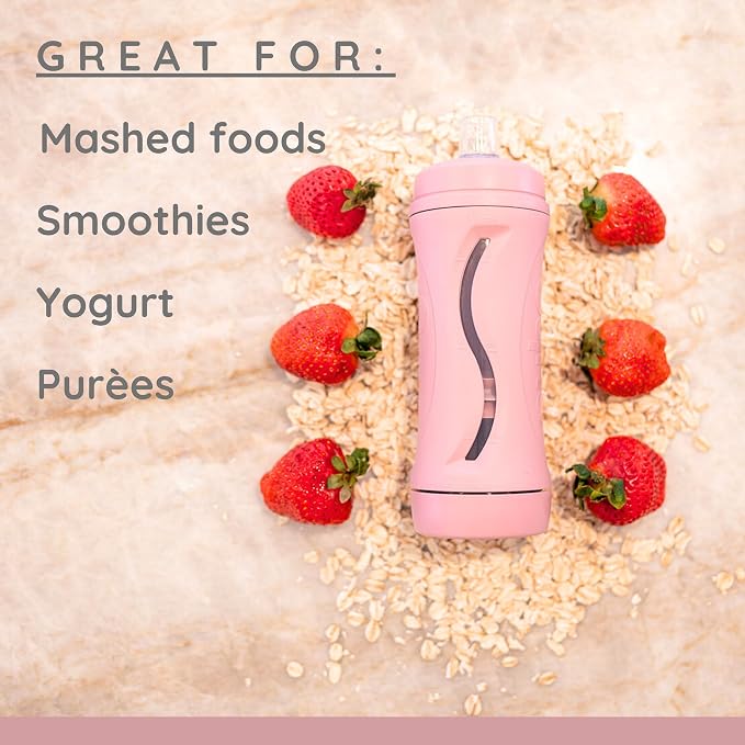 Subo Baby Food Bottle | No Mess Baby Toddler Self Feeder | Squeeze Free Design - Image 6