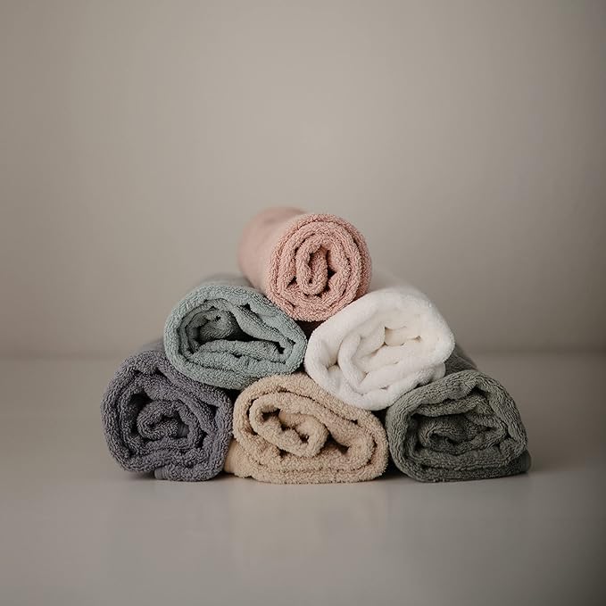 mushie Baby Hooded Towel | Organic Cotton - Image 7