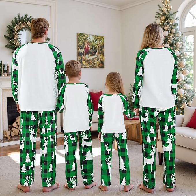 Awoscut Family Christmas Pajamas Matching Pajamas - Image 3
