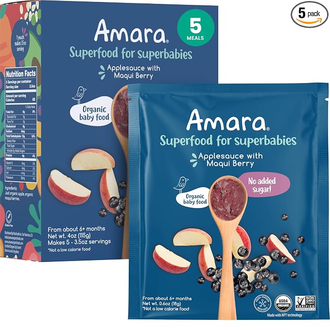 Amara Organic Baby Food by Amara