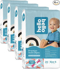 Hello Bello Premium Swim Diapers, Size S, Cute Extra-Bright Lobster Designs by HelloBello