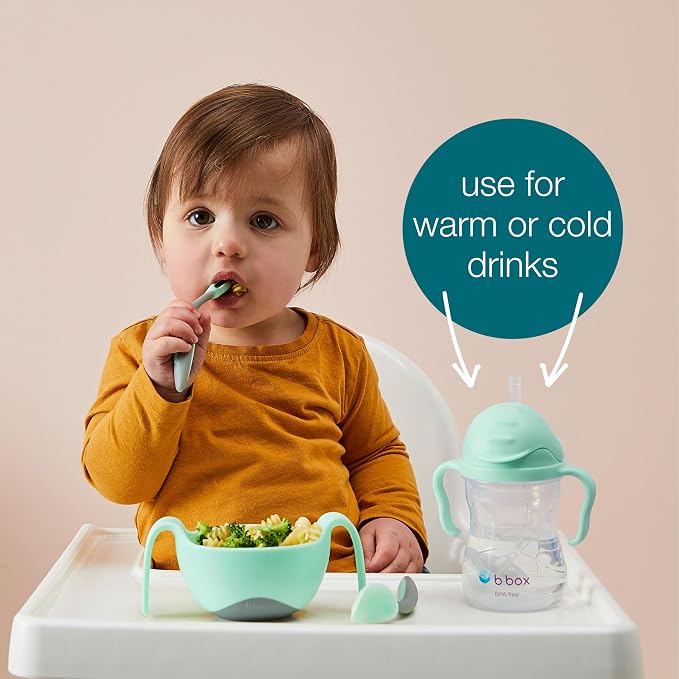 b.box Sippy Cup with Weighted Straw. Drink from any Angle, Leak Proof, Spill - Image 5