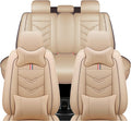 Leather Car Seat Covers Fit for LR Defender 2020-2025, 5 Seater Waterproof and by TENDER+GLOW