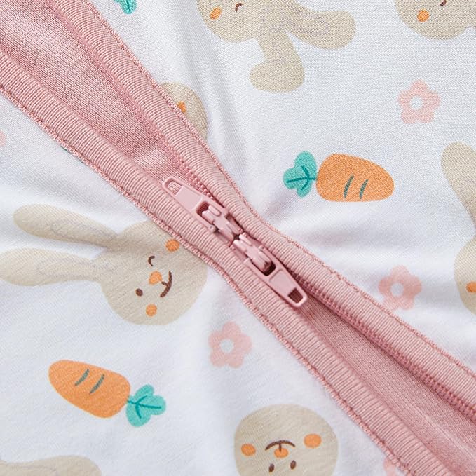 pureborn Baby Infant Boys Girls Sleeper Snug Fit Viscose from Bamboo Pajamas - Image 6