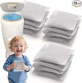 NewKe 12 Pack Diaper Pail Deodorizer Refill, Activated Charcoal Filters by NEWKE