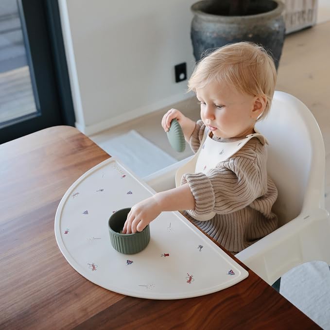 mushie Silicone Placemat for Kids | BPA-Free Non-Slip Design - Image 5