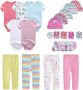 Newborn Layette Gift Set Bodysuits Pants by MAMIMAKA