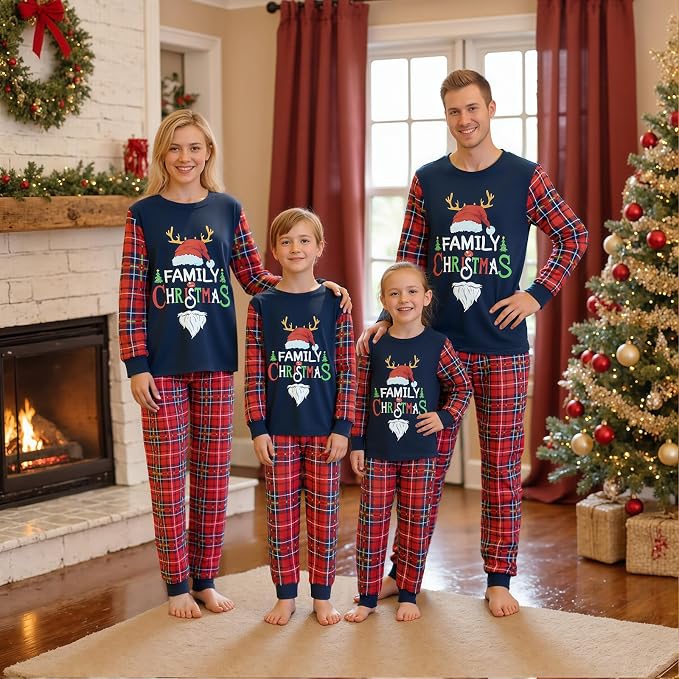 Awoscut Family Christmas Pajamas Matching Pajamas - Image 2