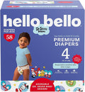 Hello Bello Dr. Seuss Babies Premium Diapers, Size 4 by HelloBello