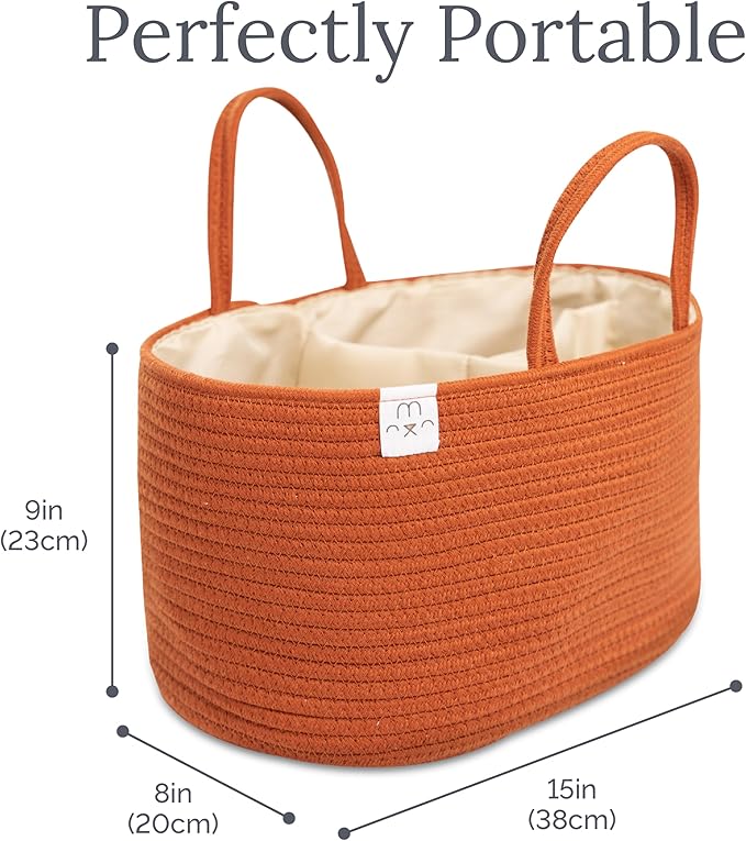 Natemia Diaper Caddy Organizer - Image 3