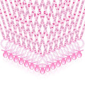 Chengu 100 Pcs Baby Shower Pacifiers Necklace, Acrylic Pacifiers Necklace Party by CHENGU