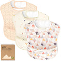 3-Pack Waterproof Baby Bibs for Eating by KeaBabies