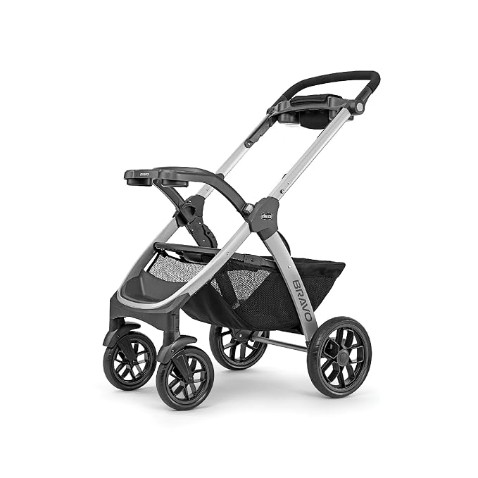 Chicco Bravo 3-in-1 Trio Travel System, Bravo Quick-Fold Stroller - Image 12