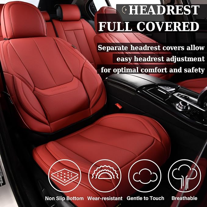 Coverado Car Seat Covers Full Set, Seat Covers - Image 4