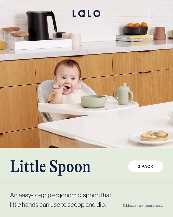 Lalo 2-Piece Baby Spoons Set - Image 2
