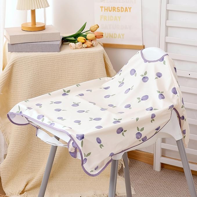 Happy Flute Long Sleeve Baby Bib-Mess Proof Baby Feeding Bibs - Image 6