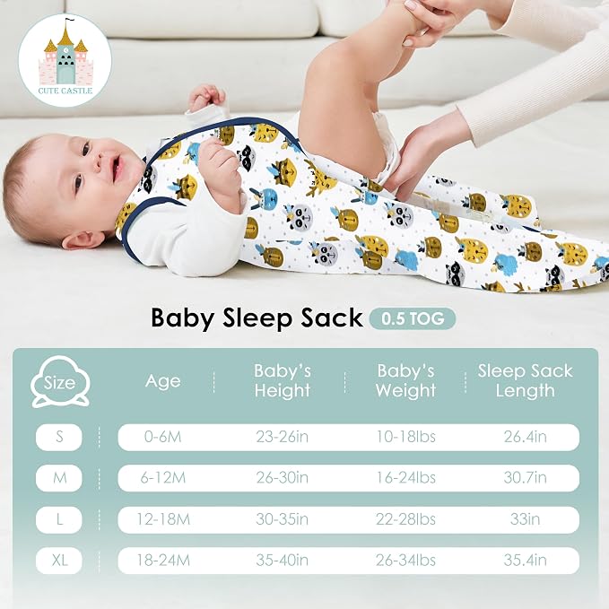 Cute Castle Baby Sleep Sack 12-18 Months - Image 4