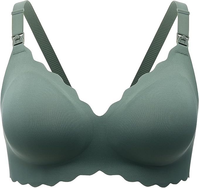 Momcozy Nursing Bras for Breastfeeding, Seamless Pregnancy Maternity Bra by Momcozy