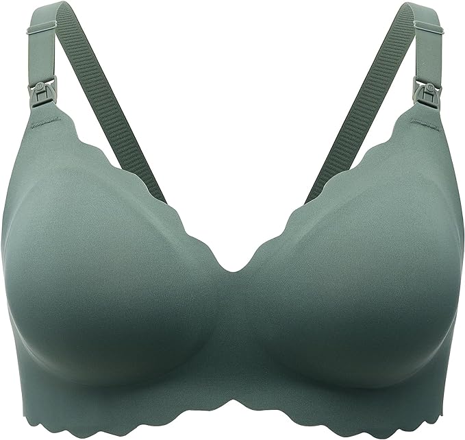 Momcozy Nursing Bras for Breastfeeding, Seamless Pregnancy Maternity Bra by Momcozy