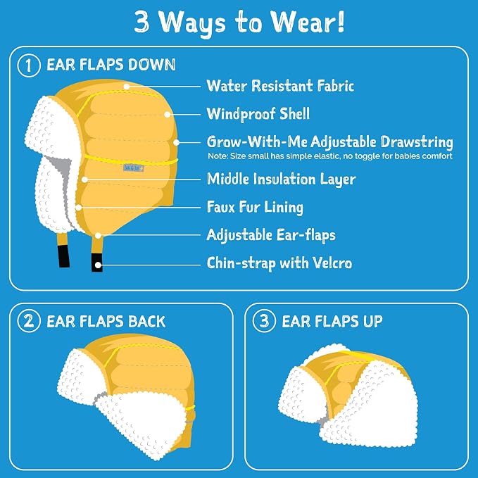 JAN & JUL Waterproof Winter Hat - Image 3