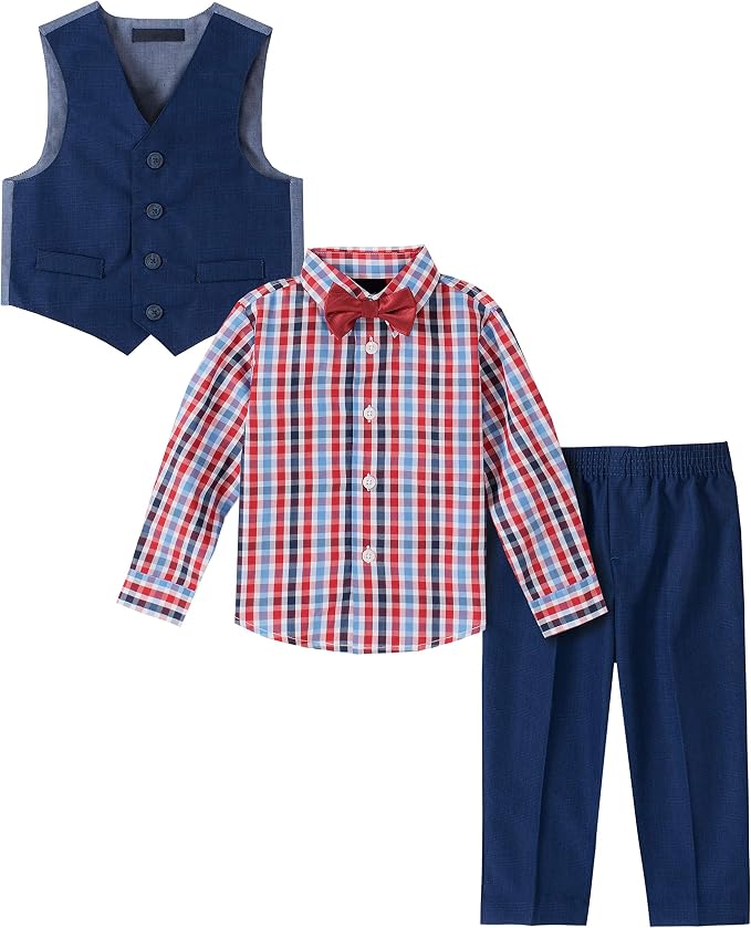 Nautica Boys' 4-Piece Formal Suit Set - Image 3
