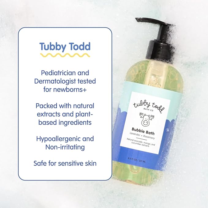 TUBBY TODD Bubble Bath for Kids, Toddlers & Babies - Image 3