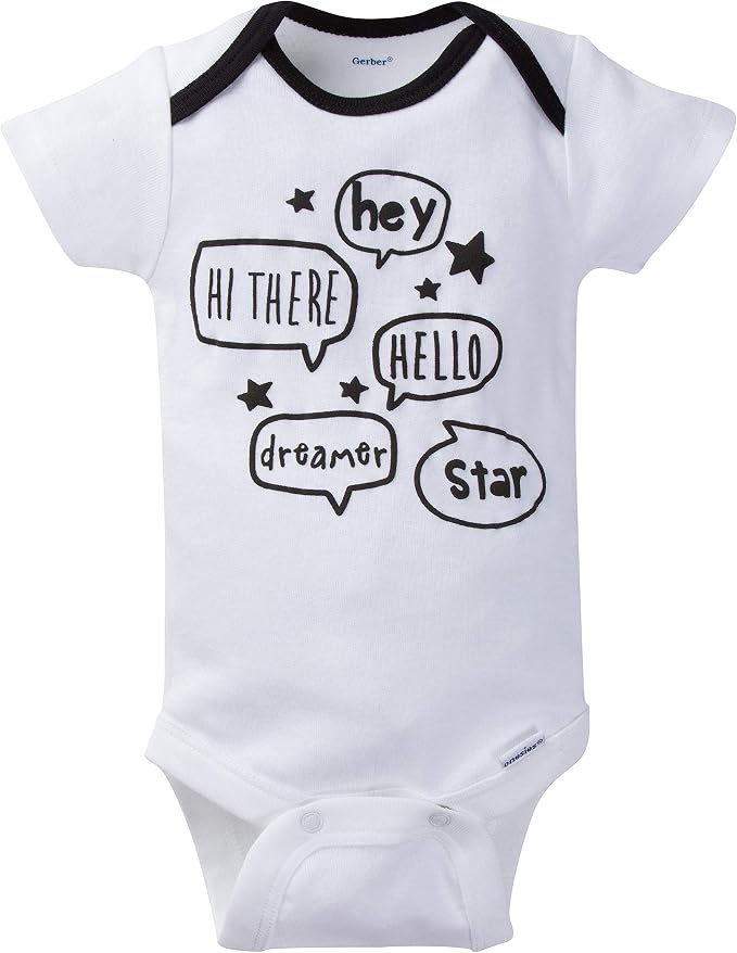 Gerber unisex-baby 8-pack Short Sleeve Onesies Bodysuits - Image 5