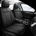 Pariitadin Leather Car Seat Covers Full Set, Waterproof Breathable Faux Leather by Pariitadin