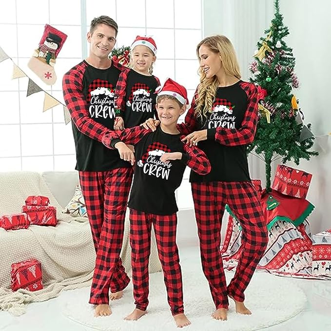 Awoscut Family Christmas Pajamas Matching Pajamas - Image 2