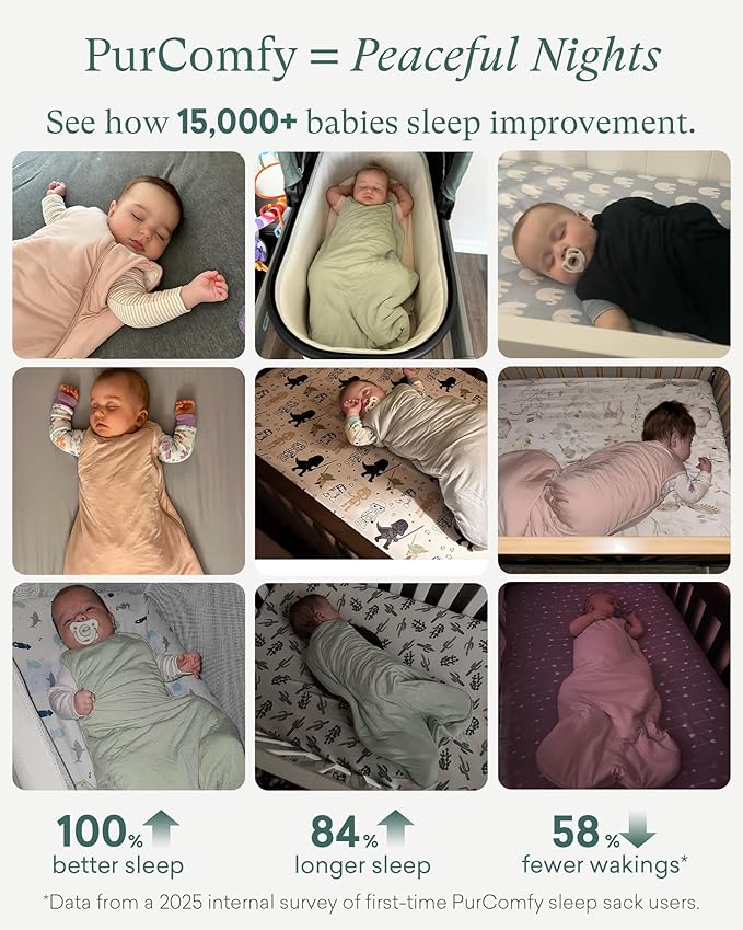 PurComfy Supersoft Sleep Sack 0.5 TOG, Premium Bamboo Viscose Sleeping Bag Thin - Image 3
