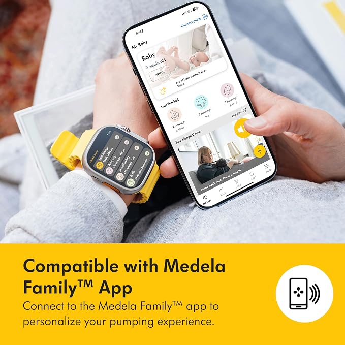 Medela Pump Your Way Deluxe Bundle Featuring Swing Maxi Double Electric Breast - Image 8