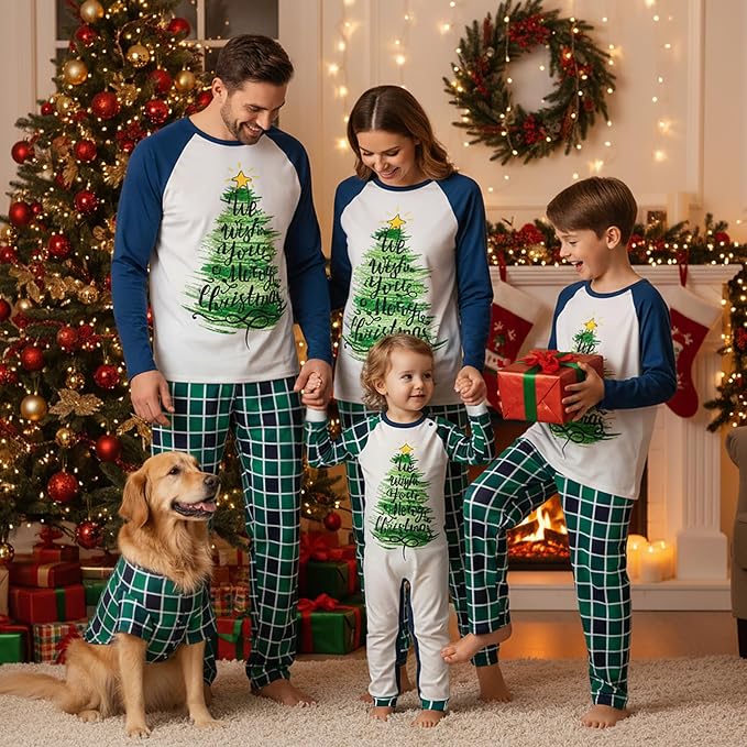 Awoscut Family Christmas Pajamas Matching Pajamas - Image 2