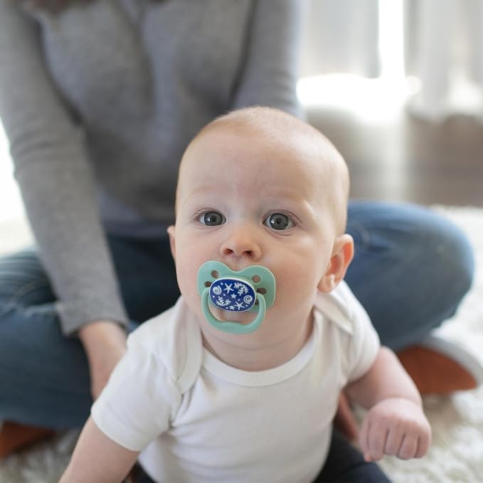 Dr. Brown's Advantage Glow-in-The-Dark Baby Pacifier, Fully Symmetrical Soother - Image 28