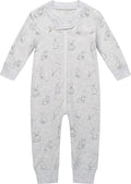 Owlivia Organic Cotton Baby Boy Girl Zip up Sleep 'N Play Pjs, Long Sleeve by Owlivia