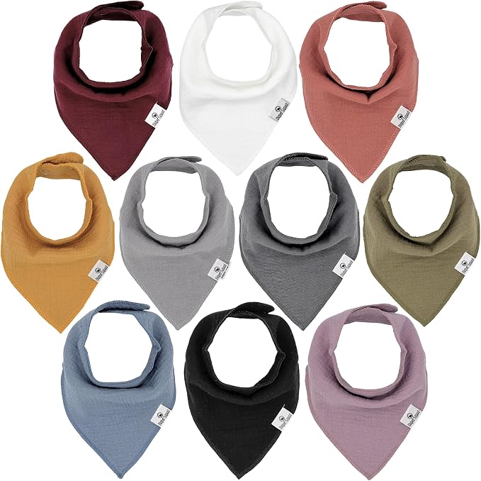 DiaperSquad's Baby Bibs for Drooling and Teething, Bibs for Boys, Baby Girl by DiaperSquad