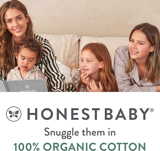 HonestBaby 4 Piece Pajamas Sleepwear Pjs 100% Organic Cotton - Image 6