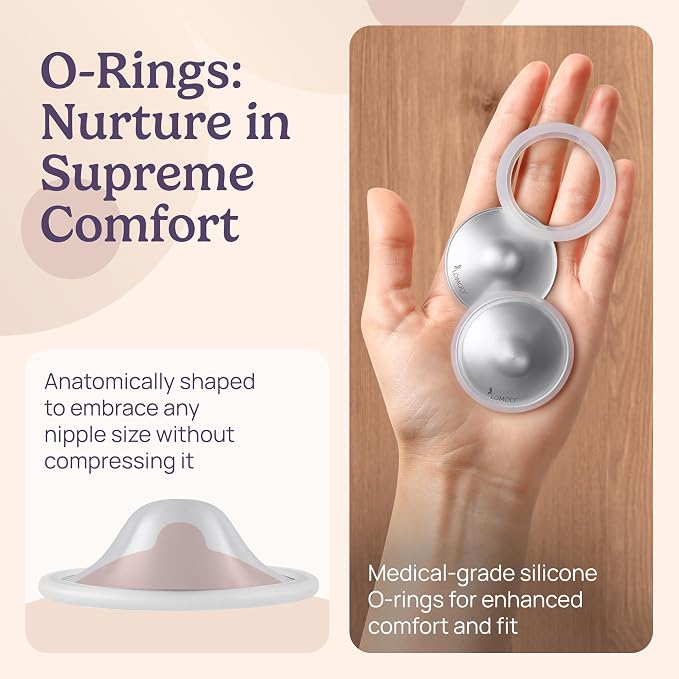 Silver Nipple Covers Breastfeeding: Pure 999 Silver Nipple Shield | Silver - Image 3
