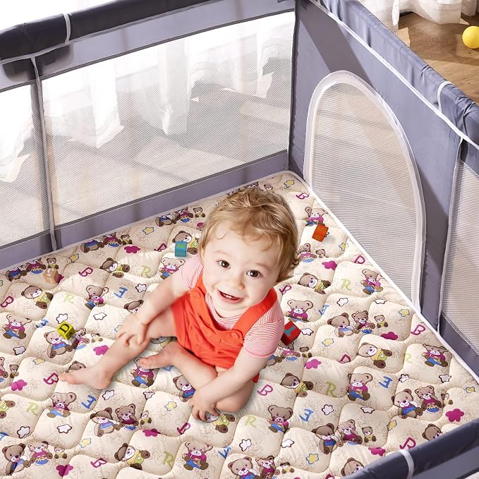 Baby Play Mat - 71" X 59", Premium Thicker Foam One-Piece Crawling Mat - Image 8