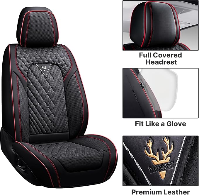 Universal Leather Auto Seat Cover - Image 6